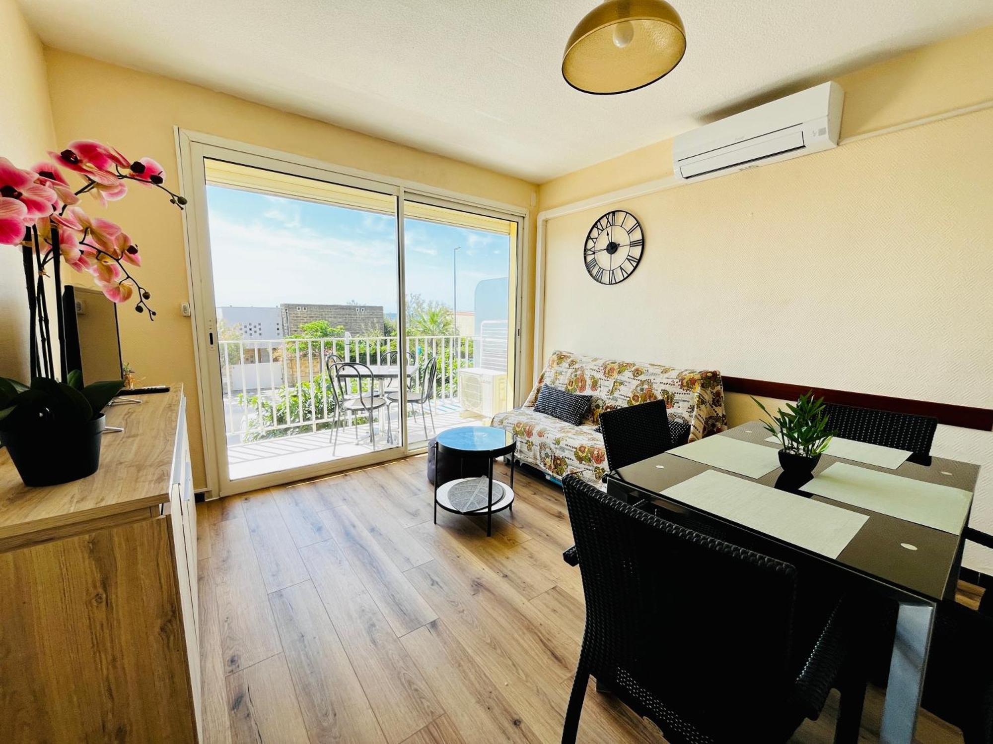 Les Sables De Palavas - T2 A 50M De La Plage - Clim, Wifi Exterior photo